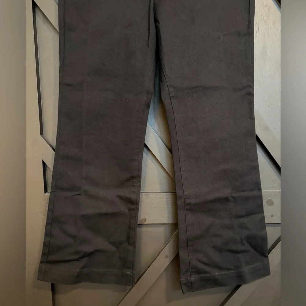 NWT Julia Amory Bell Pant Twill in Black, Size Large - Picture 9 of 14